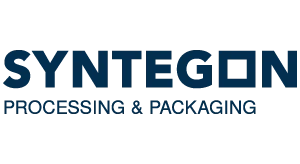 Syntegon-Logo in Marineblau