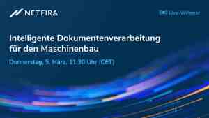 Netfira-Webinar: IDP für Maschinenbau